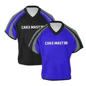 เสื้อเจอร์ซีย์เล่นกีฬาลาครอสเสื้อเจอร์ซีย์แขนสั้นออกแบบได้ตามที่ต้องการดีไซน์ใหม่ - Product Image 6