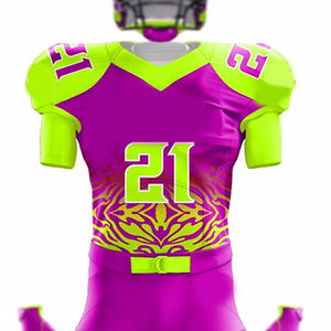 Sports Team Training Wear Best Selling Uniform Set American Football Tops <b>Men's</b> American Football Jersey - Product Image 3