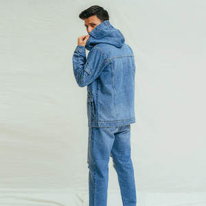 แจ็กเก็ตผ้าเดนิมสำหรับผู้ชายเสื้อแจ็กเก็ตผ้าเดนิมระบายอากาศได้ดีสำหรับฤดูหนาวดีไซน์ใหม่ล่าสุด - Product Image 5