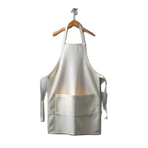 Delantal de cocina sin mangas de algodón puro para mujer, babero de verano transpirable para limpieza cómoda del hogar y ropa de trabajo de cocina - Product Image 6