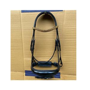 Brida de caballo decorada con diamantes de imitación Productos elegantes para caballos - Product Image 3