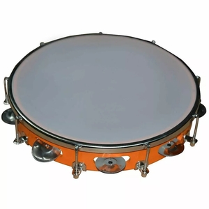 Pandereta personalizada de diferentes tamaños con cascabeles, precio al por mayor, pandereta superventas - Product Image 3