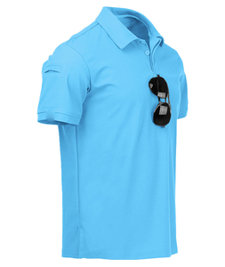 เสื้อเชิ้ตแขนสั้นผู้ชายลำลอง ผ้าถัก 100% คอตตอน ระบายอากาศ แห้งเร็ว ไซส์ใหญ่ ปรับแต่งได้ - Product Image 6