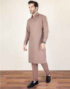 Factory Direct Sale <b>Men's</b> <b>Shalwar</b> <b>Kameez</b> Set New Arrival Casual Islamic Clothing with Side Pockets Breathable <b>Shalwar</b> <b>Kameez</b> <b>Men</b> - Product Image 2