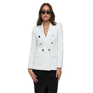 Chaqueta Blazer Casual para Mujer, 100% Algodón - Product Image 3