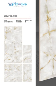 Carreaux de sol et de mur en grès cérame vitrifié GVT & PGVT 600x1200mm (60x120cm) Carreaux en grès cérame vitrifié de haute qualité GVT PGVT - Product Image 4