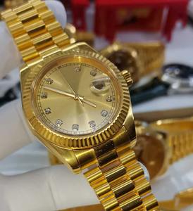 Montre de sport unisexe de luxe plaquée or 24 carats, chronographe numérique personnalisé avec cristal saphir, résistante à l'eau, ton argenté - Product Image 4