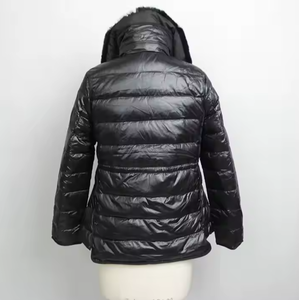 OEM <b>Womens</b> Letter Pattern Bomber Jacket <b>Waterproof</b> Breathable 100% Polyester Spring and Winter <b>Padded</b> <b>Coat</b> - Product Image 5