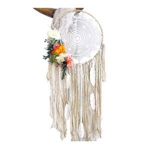 Tapiz de Pared de Macramé con Diseño Elegante y Decoración Boho, Atrapasueños, Accesorios de Atrapasueños para Niños - Product Image 4