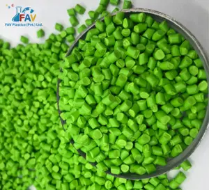 Favolene Pvc Groene Masterbatch Groene Masterbatch Voor Levendige Kleurverbetering Gebruik Voor Abs, Pc, Pet, Ps, Pvc Ldpe Hdpe Korrels