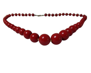 Latest Ancient Artisan Handmade <b>Resin</b> Beaded <b>Necklace</b> for Women Party Wedding Christmas Events-on Sale! - Product Image 1