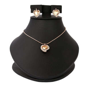 Women's Fancy <b>Locket</b> Set - Peach - Product Image 1