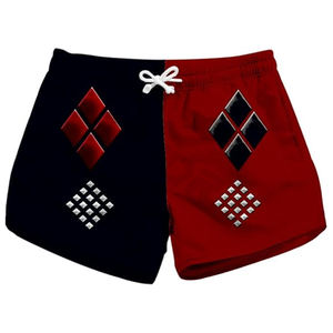 Vente en gros de shorts de plage pour femmes de couleur d'été de grande taille shorts décontractés à séchage rapide maillot de bain ample - Product Image 1