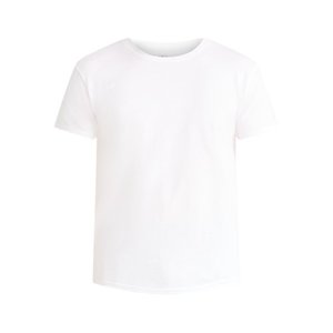 Camiseta de algodón 100% para hombre, camisetas finas de verano suaves informales para Fitness, ropa de casa para hombre, camiseta sólida de manga corta con cuello redondo para hombre - Product Image 6
