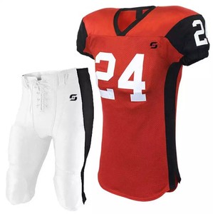 Camiseta de fútbol americano para hombre Vintage 2023, uniforme personalizado con logotipo de equipo, sublimación, poliéster, Spandex, malla, opción de talla grande - Product Image 3