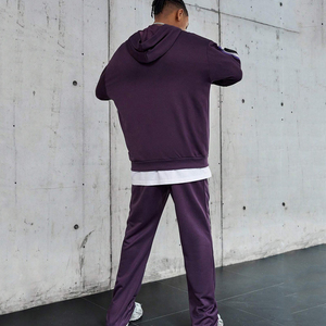 2025 bon fournisseur Durable Flexible produit vêtements d'extérieur Street Rush à capuche avec pantalon respirant confortable hommes survêtements - Product Image 2