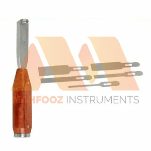 Ensemble d'ostéotomes à burin et à gouge avec manche, instruments chirurgicaux orthopédiques - Product Image 4