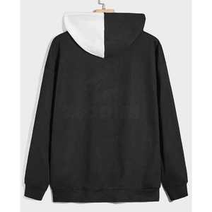 Sweats à capuche personnalisés pour hommes en coton et polyester, légers et de haute qualité, pour impression numérique d'automne - Product Image 2