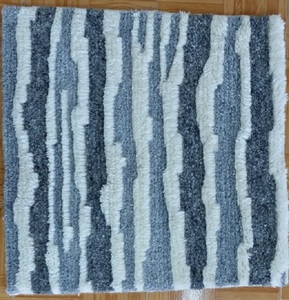 Tapis marocain moelleux en laine et soie noués à la main, ensembles de tapis, fournisseur indien, imprimé à la machine jacquard-disponible à la vente - Product Image 5