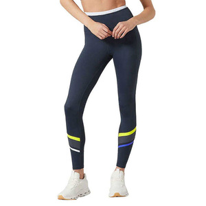 Última llegada ligero 100% algodón cruzado cintura Color sólido alta calidad Leggings Fitness pantalón Butt Lifting mujeres Legging - Product Image 1