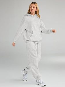 Nouveauté Survêtements pour femmes avec fermeture éclair, coupe confortable, design uni 2 en 1, différentes couleurs, ensemble de survêtements 2 pièces - Product Image 2