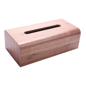 Vajilla para el hogar de estilo único, decoración de mesa, soporte de pañuelos de madera, caja de pañuelos de madera Natural de alta tendencia - Product Image 6