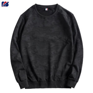 Sweat-shirt français en coton pour hommes, broderie personnalisée, Sweat-shirt en éponge de haute qualité - Product Image 2
