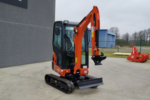 Mini-excavatrice Kubota KX019-4 haute performance, 1,8 tonne, mini-excavatrice d'origine, chenilles en caoutchouc, diesel, aménagement paysager, ferme, jardin - Product Image 5