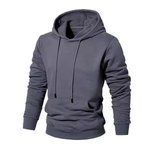 Sweat-shirt à capuche avec logo personnalisé pour hommes, vente en gros de pull vierge de haute qualité avec cordon de serrage de haute qualité - Product Image 1