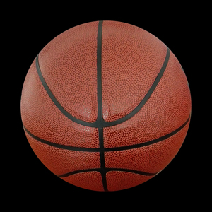 Balón de Baloncesto Juvenil de Cuero para Baloncesto Silencioso, Tamaño 7, Logotipo Personalizado, Color Blanco, para Niños, Entrenamiento en Interiores, Juego, OEM - Product Image 4