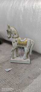 Caballos de madera pintados a mano hechos a medida ideales para usar como tiendas de decoración del hogar para reventa - Product Image 6