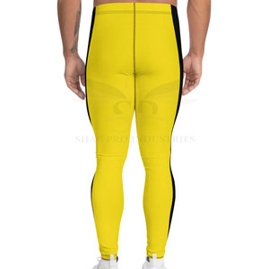 Nouveau Style Hommes MMA Leggings Couleur Unie MMA Leggings À Vendre Fabriqué Au Pakistan MMA Leggings - Product Image 4
