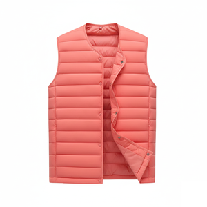 Chaqueta de Invierno para Hombre, Chaqueta Acolchada sin Mangas con Cremallera, Impermeable, Ligera, de Alta Calidad, con Logotipo Personalizado - Product Image 2