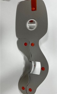 Collarín Cervical Ajustable con Material de Poliéster y Viscosa/Plástico, Garantía de 2 Años, Soporte de Cuello para Primeros Auxilios y Emergencias - Product Image 2