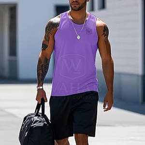 Débardeur Homme Premium en Coton Doux Sans Manches pour l'Été, Idéal pour le Sport et les Tenues Décontractées - Product Image 4