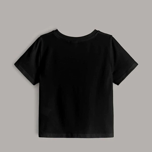 เสื้อยืดสำหรับเด็กย้อมสีล้วนดีไซน์2025โลโก้ของคุณเอง - Product Image 3