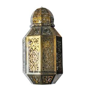 Farol Colgante de Acero Inoxidable y Vidrio, Iluminación para el Hogar de Alta Calidad, Farol Decorativo Brillante y Pulido - Product Image 6