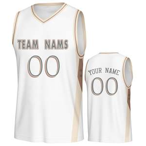 Maillot de basket-ball personnalisé avec nom et numéro - Product Image 2