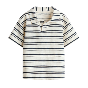 Chemises polo décontractées élégantes à manches courtes, imprimées, 100% coton, respirantes et à séchage rapide, de qualité supérieure - Product Image 6