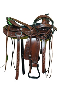 Selle de cheval western de qualité supérieure, personnalisée, avec siège en cuir souple, pour l'équitation, au meilleur prix - Product Image 2