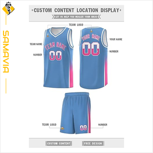 Uniforme de basket-ball double face Design personnalisé Maillot et short pour adultes Jeunes Clubs scolaires - Product Image 2