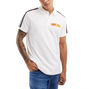 High Quality Quick Dry Men's for Polo <b>Shirts</b> Fashionable Solid Pattern Cotton <b>T</b>-<b>Shirt</b> Factory Wholesale Custom Canvas Design - Product Image 4