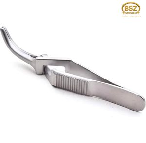 Pinzas Bulldog Premium, Diseño Curvo, Mandíbulas DeBakey Atraumáticas, Pinzas Vasculares Atrauma, Acero Inoxidable, Manual, Certificación CE - Product Image 6