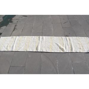 พรมตุรกีโบราณ ขนาด 1.6x8 ฟุต พรมขนสัตว์ขอบสีขาว - Product Image 2