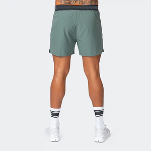 Pantalones Cortos Deportivos de Verano para Hombre, Ecológicos, Servicio OEM Personalizado, Transpirables, de Cintura Alta con Bolsillos para Correr y Hacer Ejercicio - Product Image 2