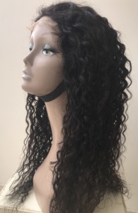 Peluca brasileña de onda rizada Natural de cabello indio virgen con cierre de encaje HD transparente 4X4 pelucas de cabello Remy sin procesar de encaje - Product Image 2