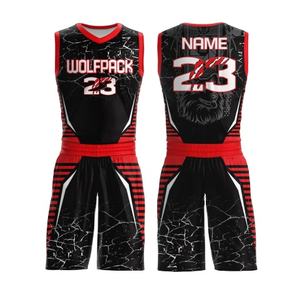 Último Diseño Personalizado de Uniformes de Baloncesto para Adultos, Conjuntos Transpirables de Tallas Grandes, Ropa de Baloncesto Sublimada - Product Image 4