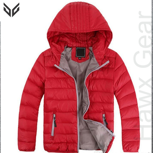 Meilleures ventes Veste matelassée légère pour homme Matériau en toile de haute qualité Capuche respirante Style hivernal Design High Street - Product Image 3