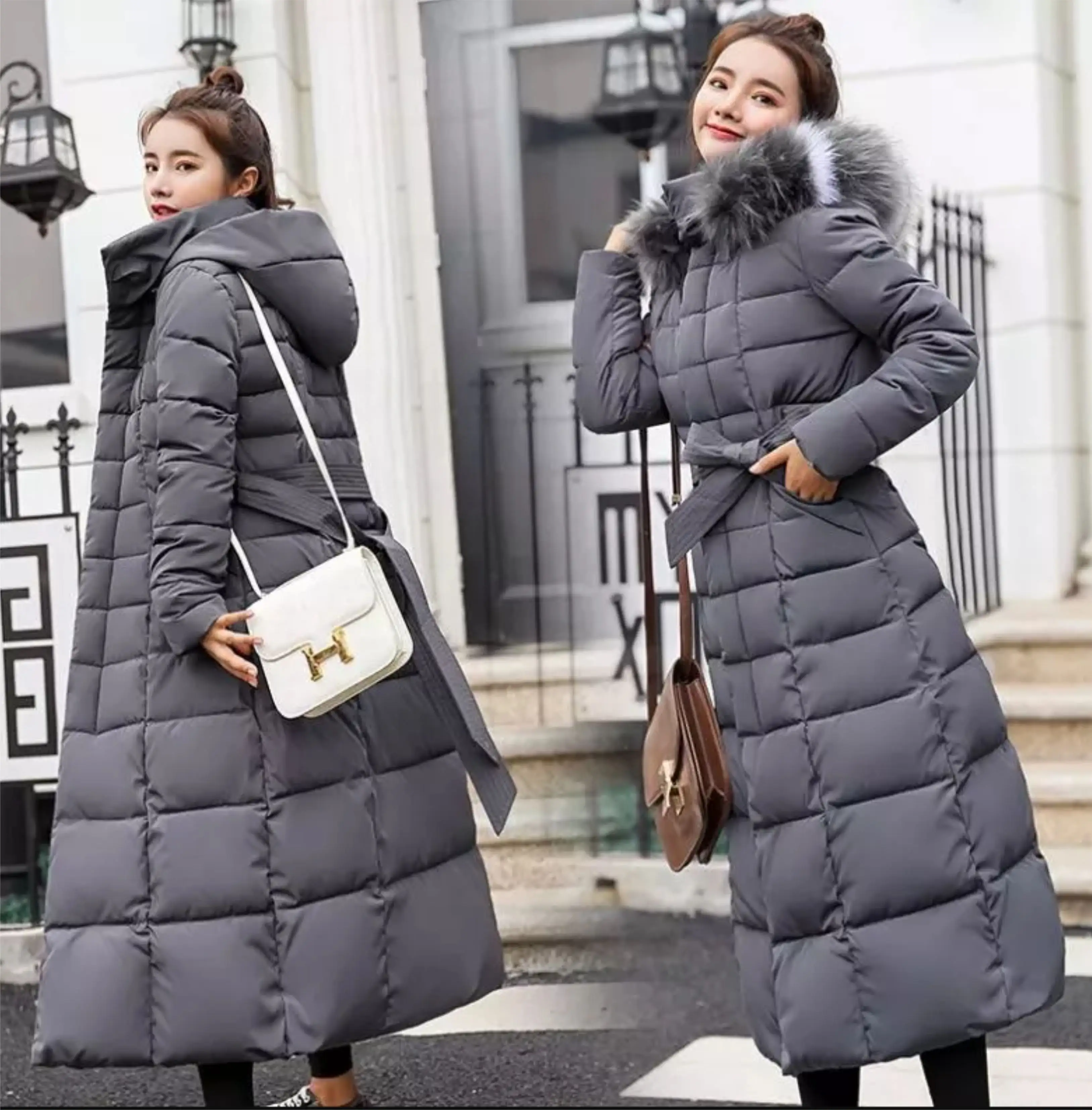 Long Winter Coat For Colder Women Jacket Cotton Padded Warm Ladies Coats Women Long Puffer Jacket Coat