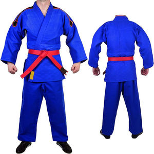 Venta al por mayor, Envío Gratis, uniformes de Judo, Etiqueta Privada, servicio OEM y ODM, listo para enviar, ropa de artes marciales en stock - Product Image 1
